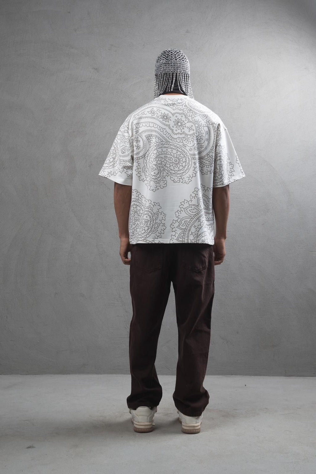T-shirt What We Wear Blanc : Coupe Oversive & London Style