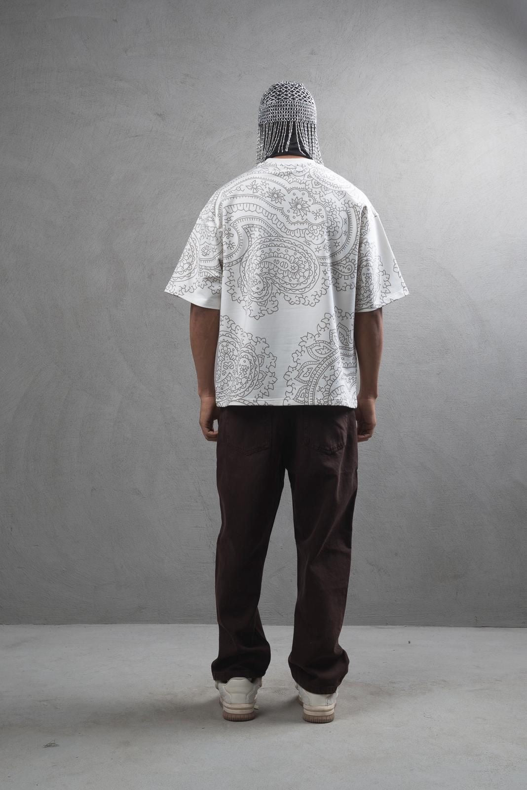 T-shirt What We Wear Blanc : Coupe Oversive & London Style