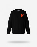 Pull Dublin Noir : Coupe droite  & Code H