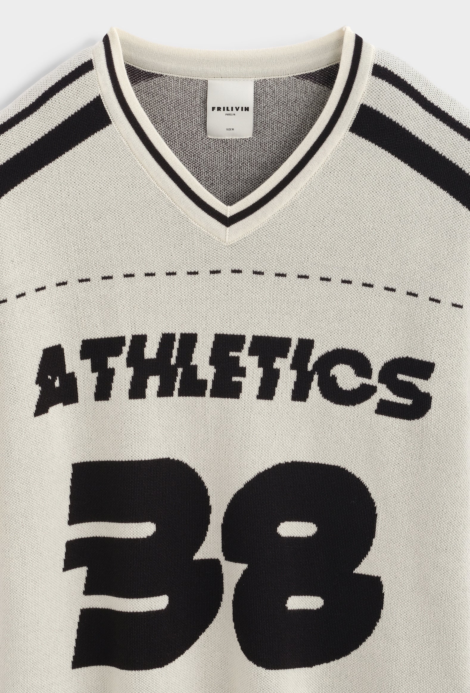 T-shirt 38 Athletics Beige : Coupe Oversive & London Style