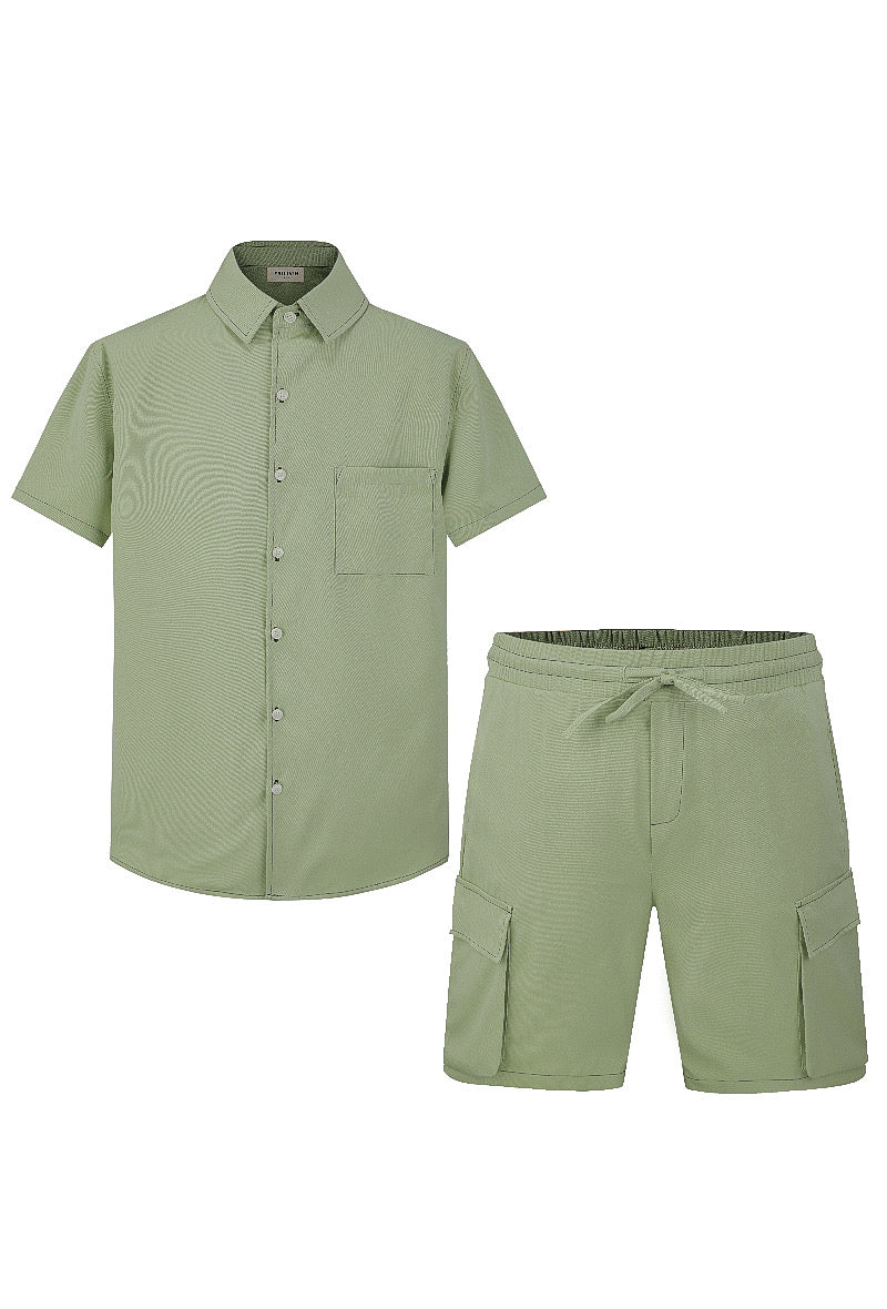 Ensemble Short Toni Vert – La Classe garantie sous le soleil
