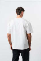 T-Shirt « H » Blanc : Coupe Oversive & London Style