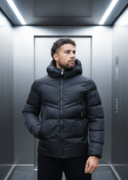 Doudoune Oslo Noire : Capuche & Street