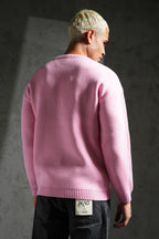 Pull Saint Tropez Rose : Coupe Droite & Style Uni