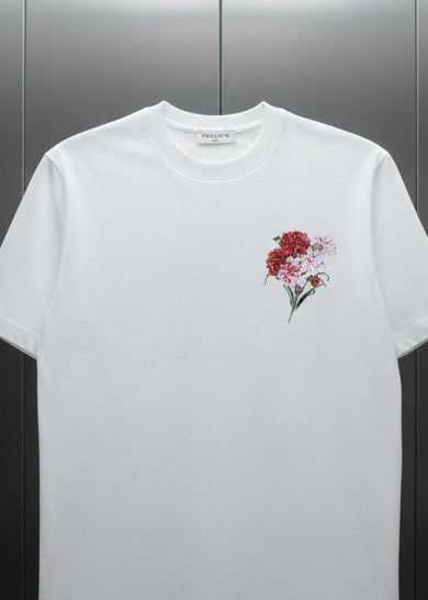 T-shirt Provence blanc : Coupe Oversize & Style Minimaliste
