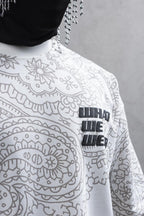 T-shirt What We Wear Blanc : Coupe Oversive & London Style