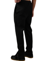 Pantalon Amsterdam Noir : Coupe droite & Zip tendance