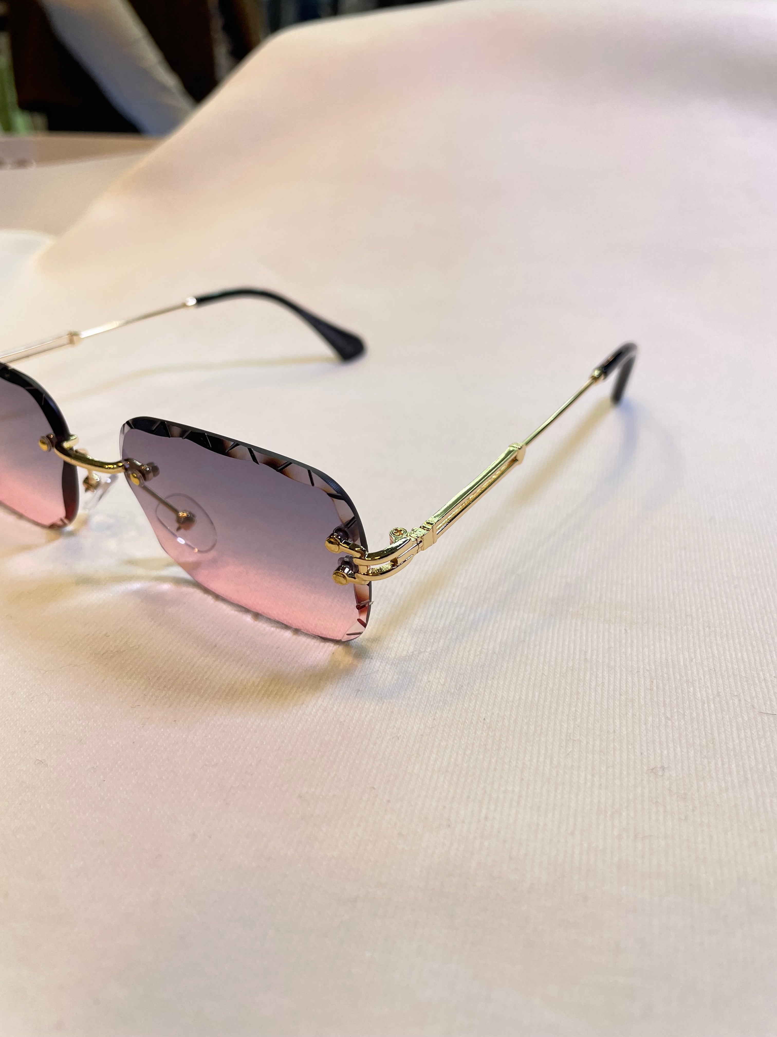 Lunettes Sax Ciselé rose
