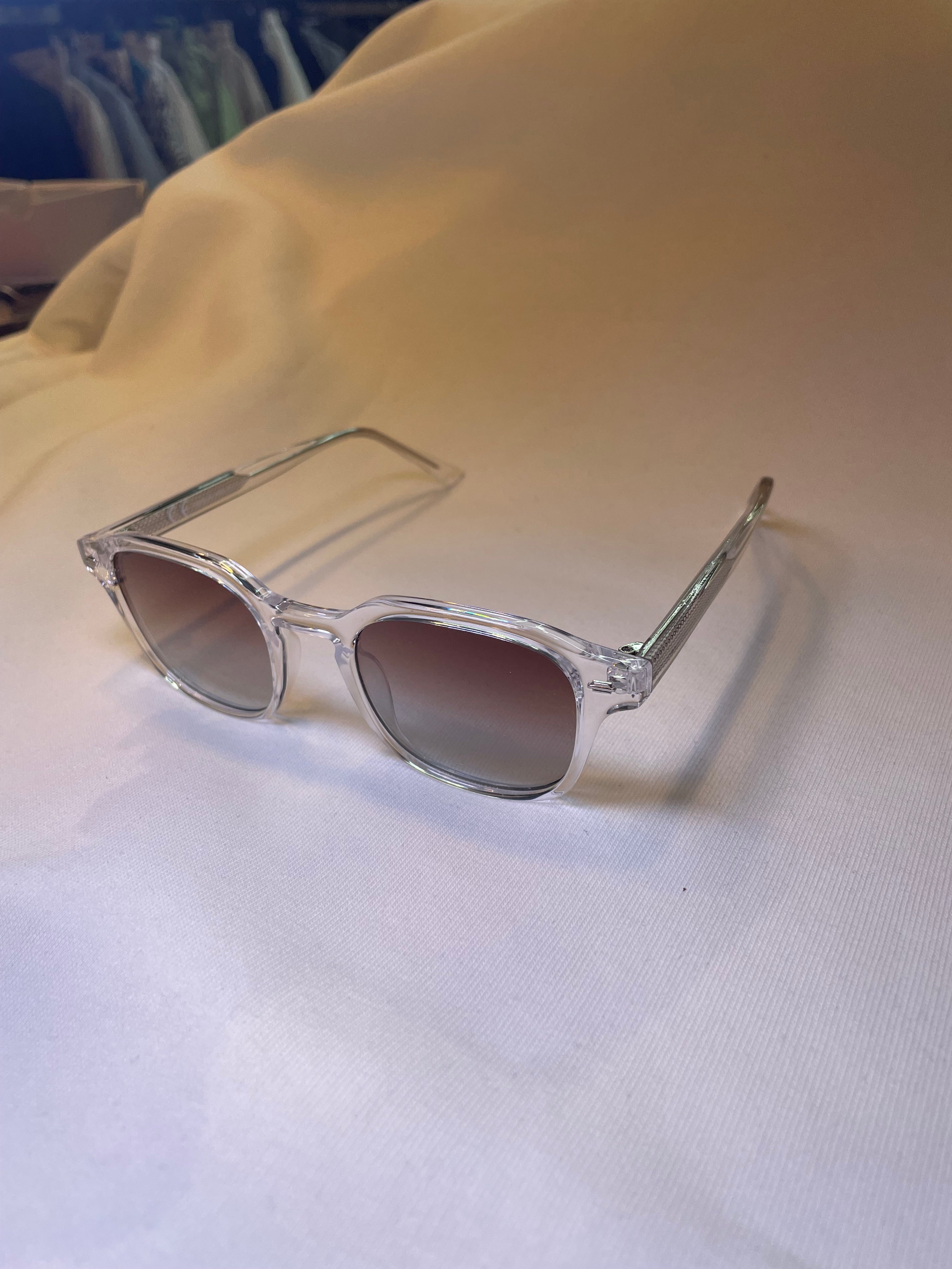 Lunettes TIMAL transpa : verre Marron