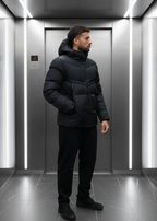 Doudoune Oslo Noire : Capuche & Street
