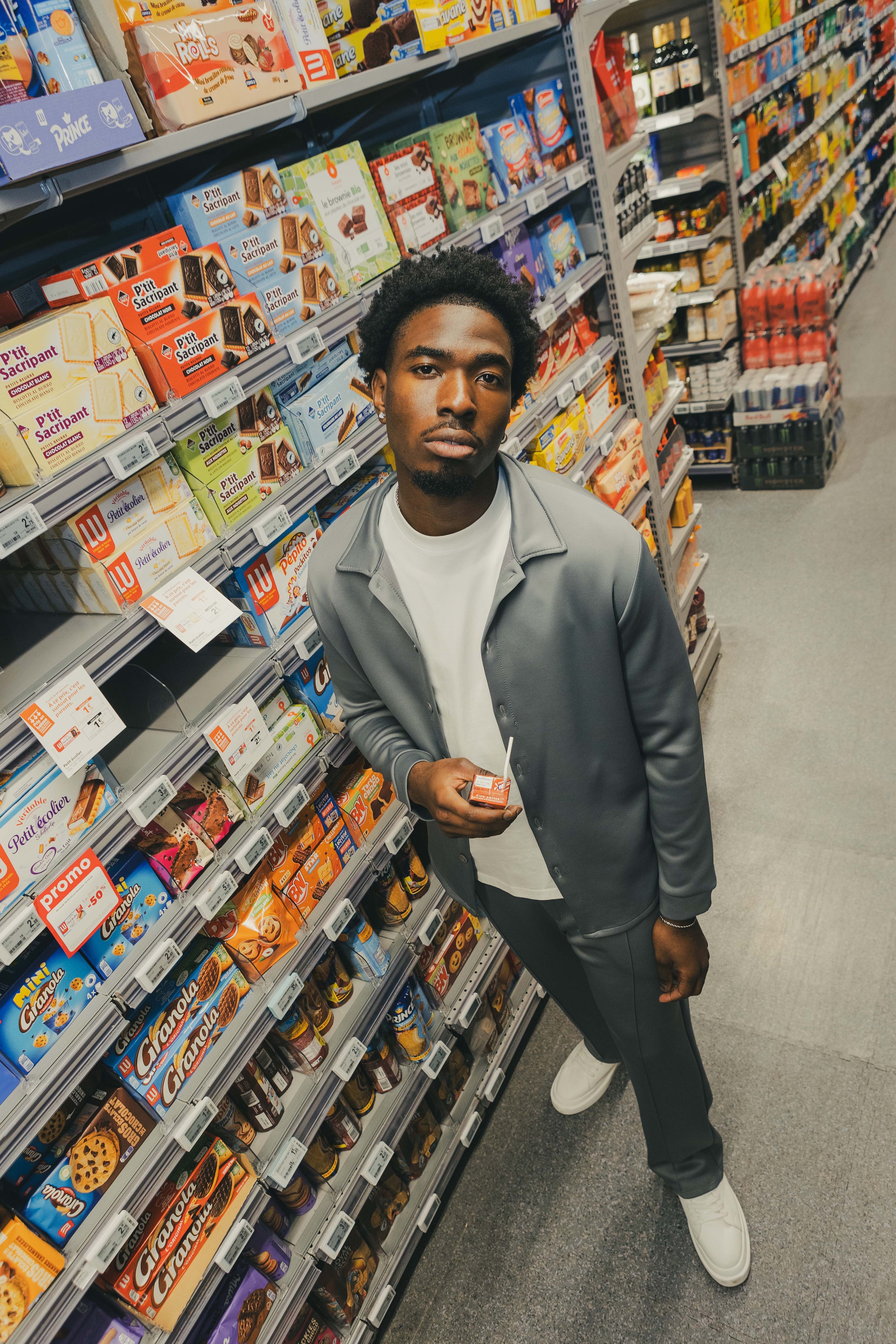 Ensemble STRINGER BELL Gris – Street Smart & Full Flow