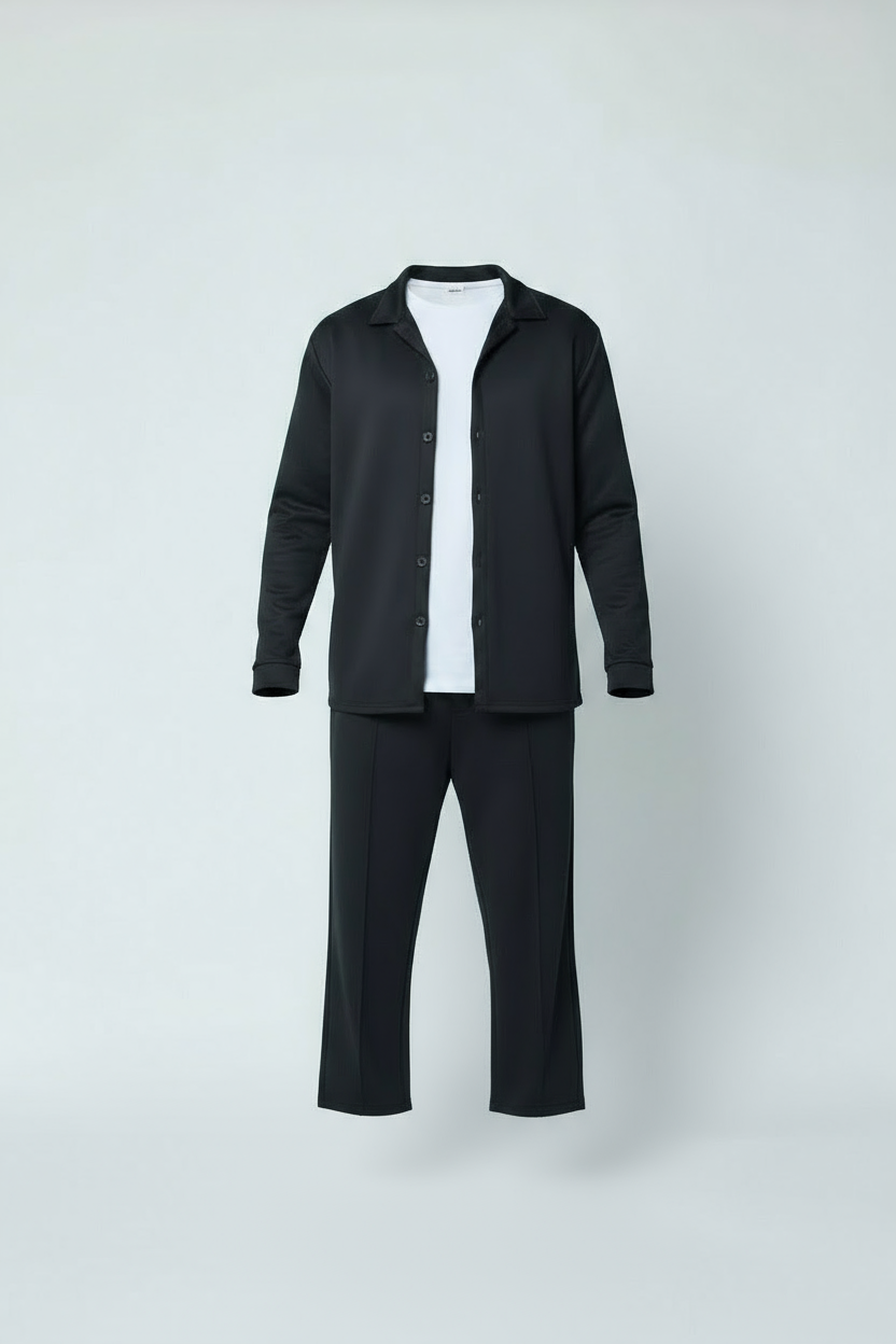 Ensemble STRINGER BELL Noir – Street Smart & Full Flow