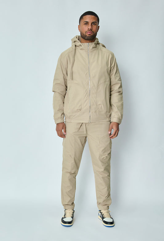 Ensemble TUPAC Beige - Loyal, Street en Capuche