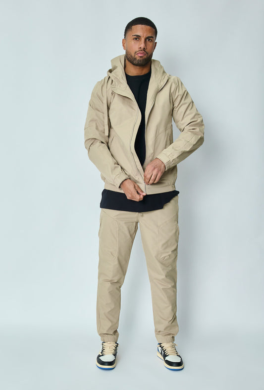 Ensemble TUPAC Beige - Loyal, Street en Capuche