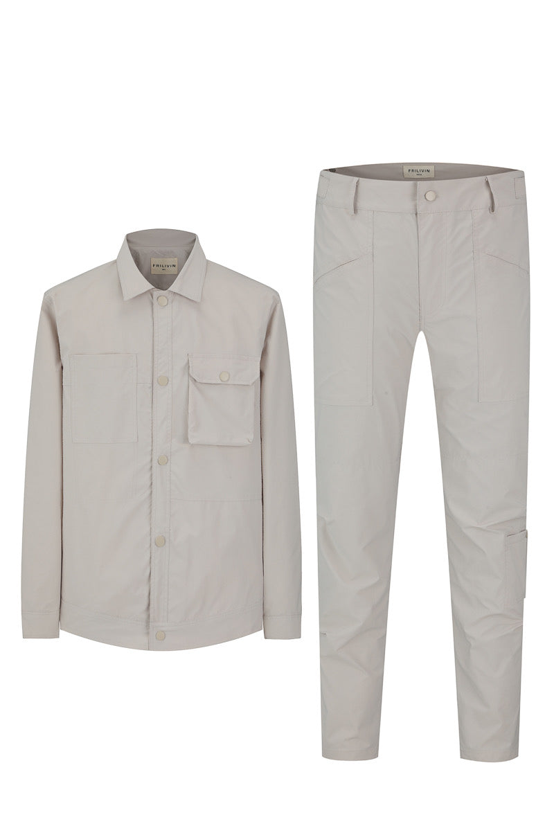 Ensemble OMAR Beige - Tactique, Street & Légendaire