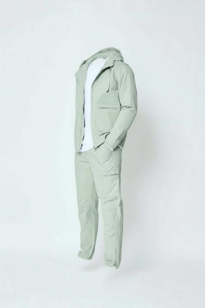 Ensemble 2Pac Vert - Loyal, Street en Capuche