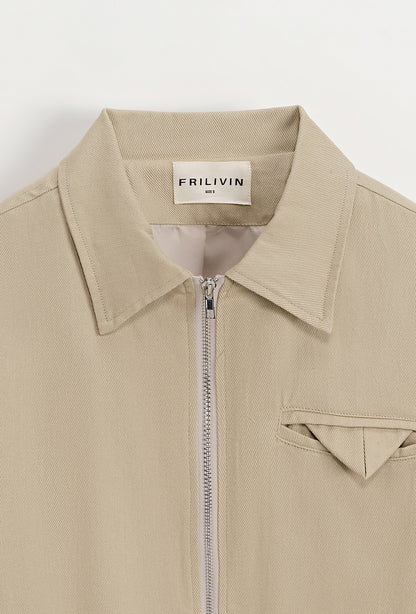 Ensemble MEHDI Beige – Flow discret & Prestance