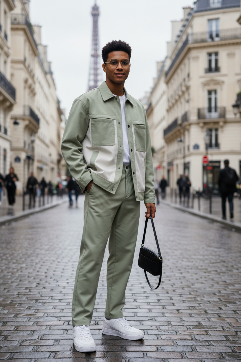 Ensemble Gallardo Beige – Flow propre & Bizness discrets