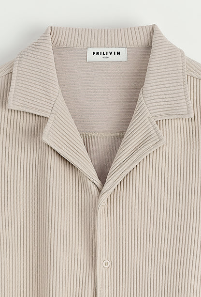 Ensemble Pantalon Frank Abagnale Beige – Le faux calme du gentleman