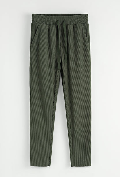Ensemble Pantalon Frank Abagnale Kaki – Le faux calme du gentleman