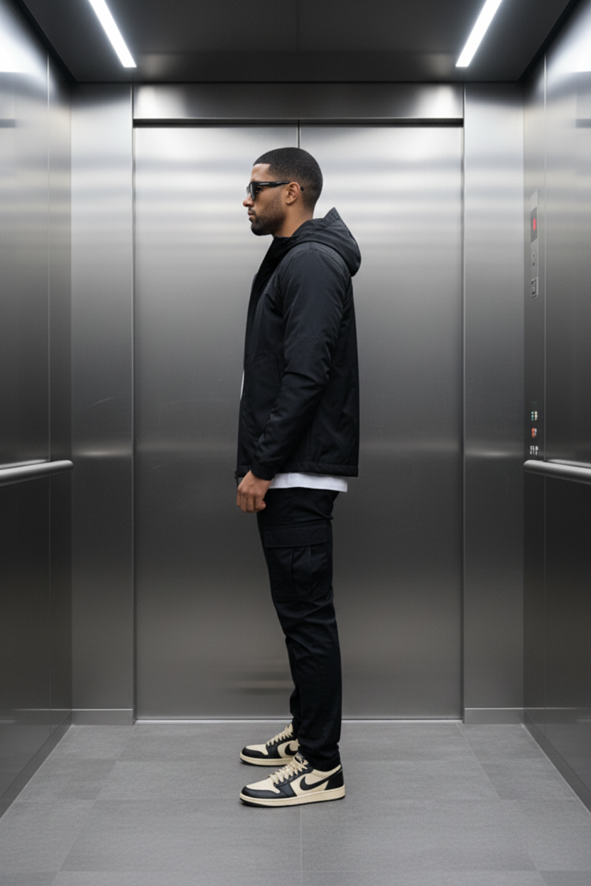 Ensemble 2Pac Noir : Loyal, Street en Capuche