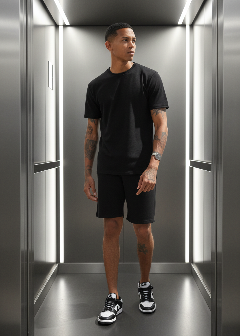 Ensemble Dystinct Noir : Chill and Urbain