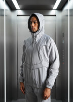 Ensemble Jogging Manchester Style Gris : Oversize Grey & Dark Line