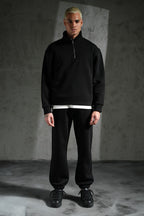 Ensemble Jogging Nanterre Noir : Full Black & Zip