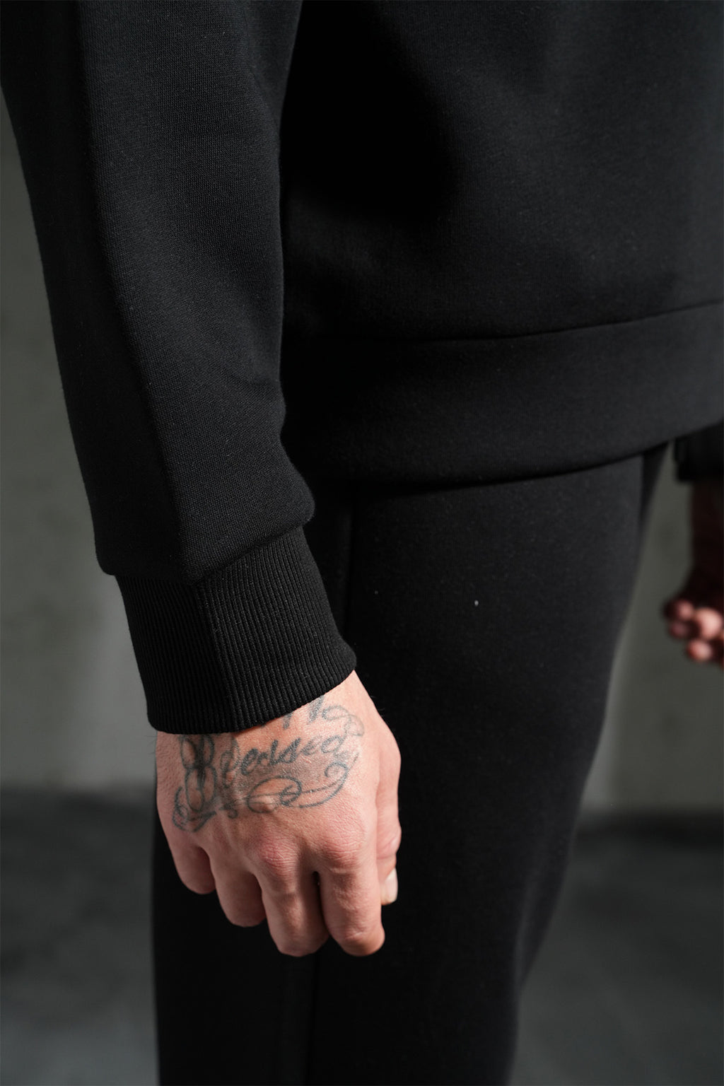 Ensemble Jogging Nanterre Noir : Full Black & Zip