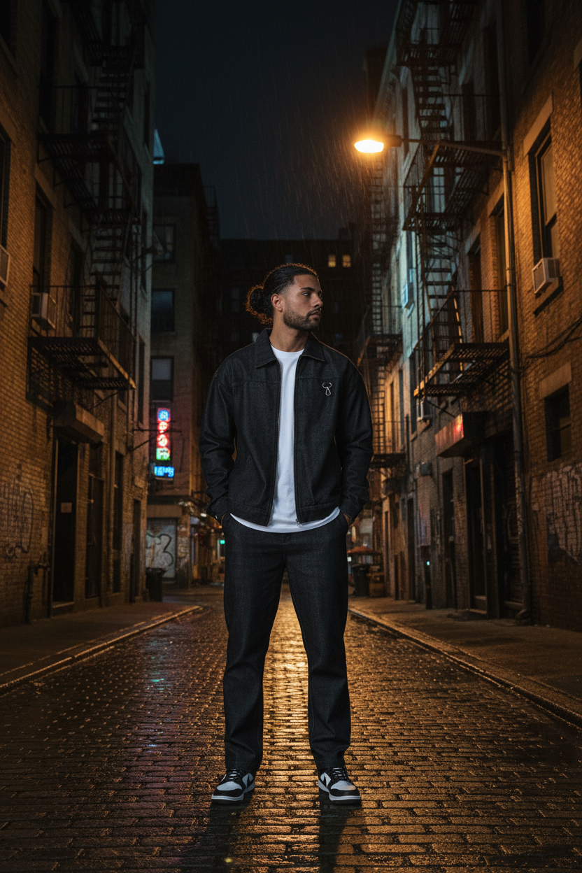 Ensemble Tony Rivetti Bleu : Urban jeans & Prestance