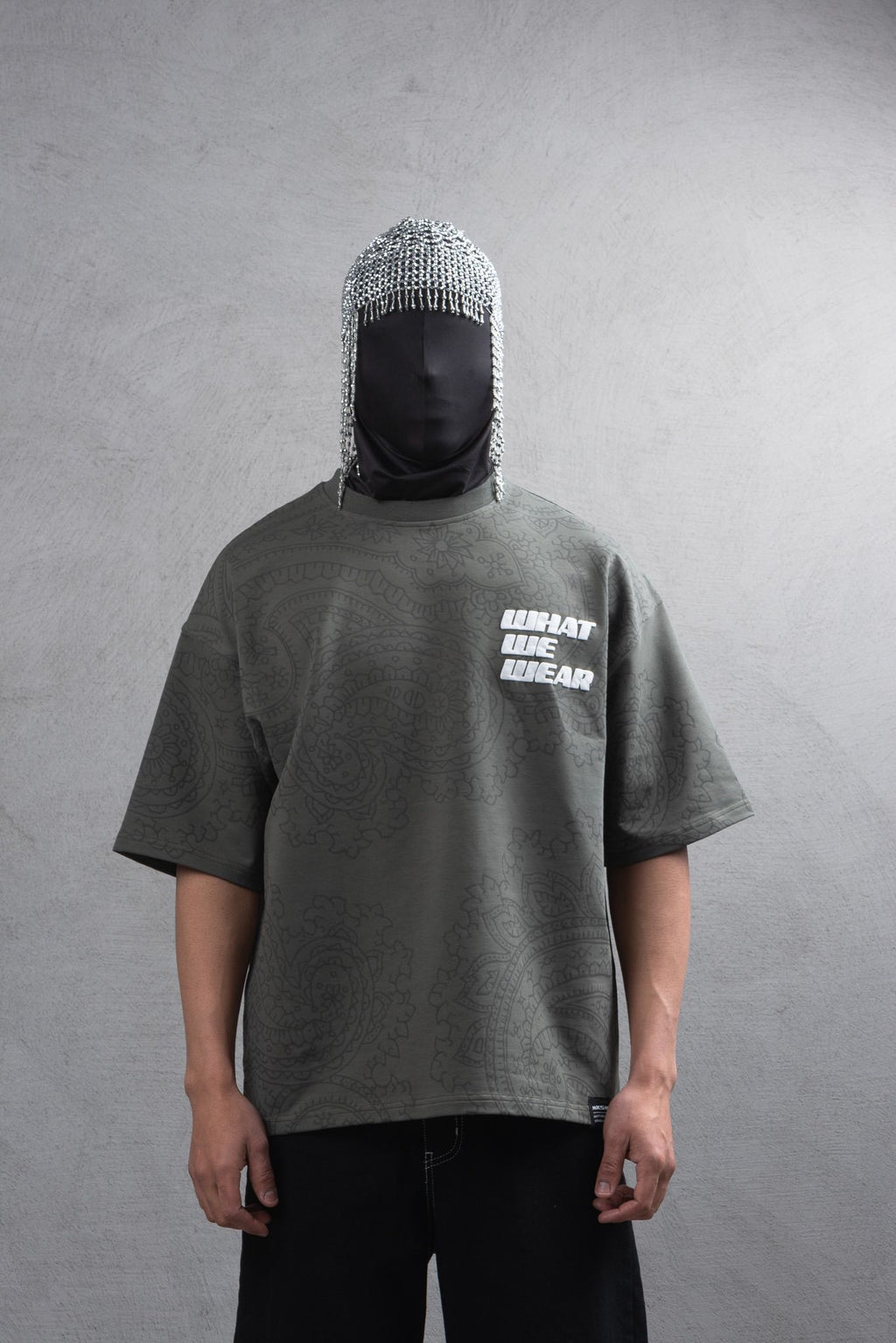 T-shirt What We Wear Vert : Coupe Oversive & London Style
