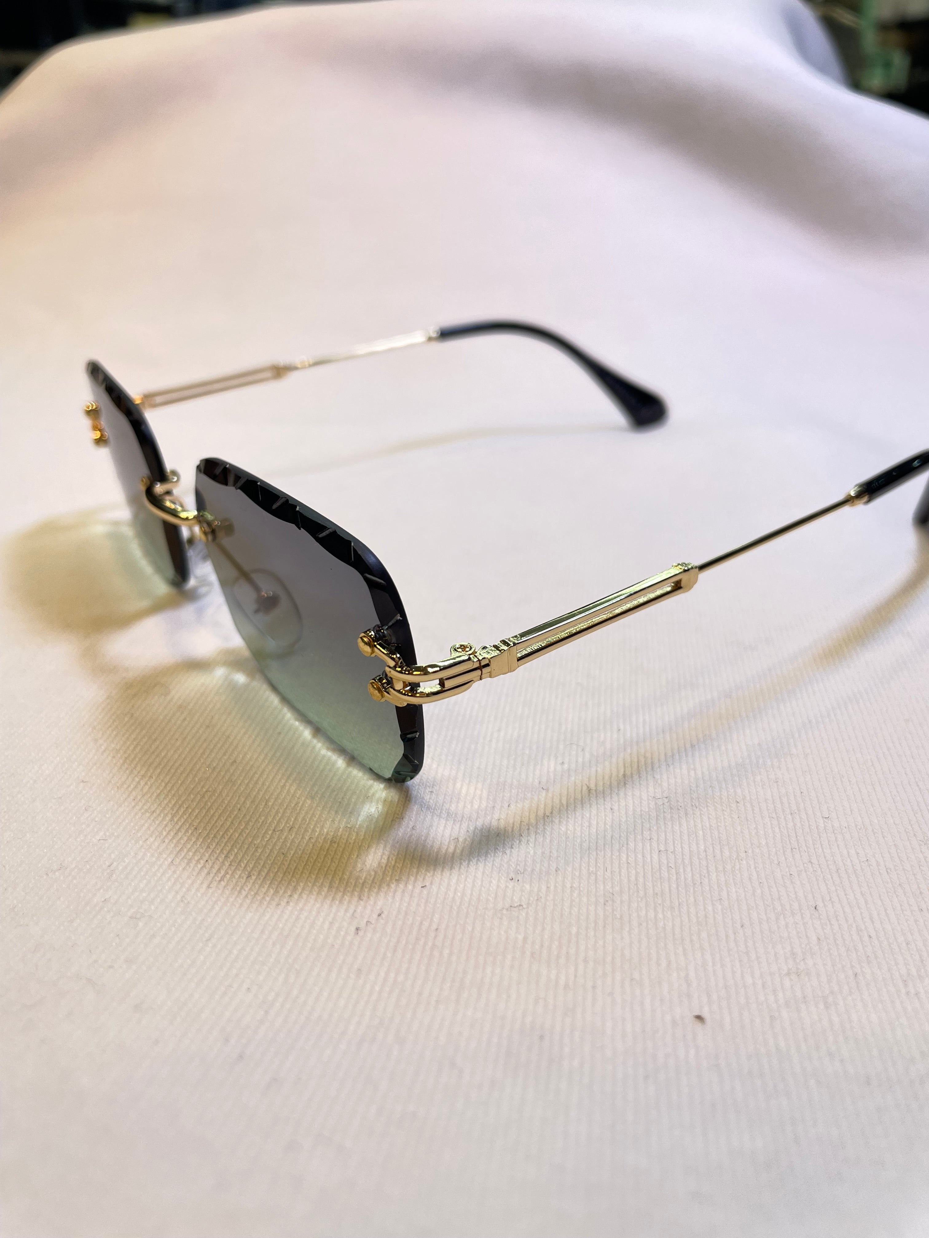 Lunettes Sax Ciselé Vert