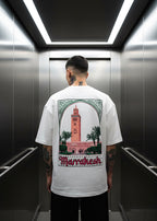 T-SHIRT : Marrakech blanc