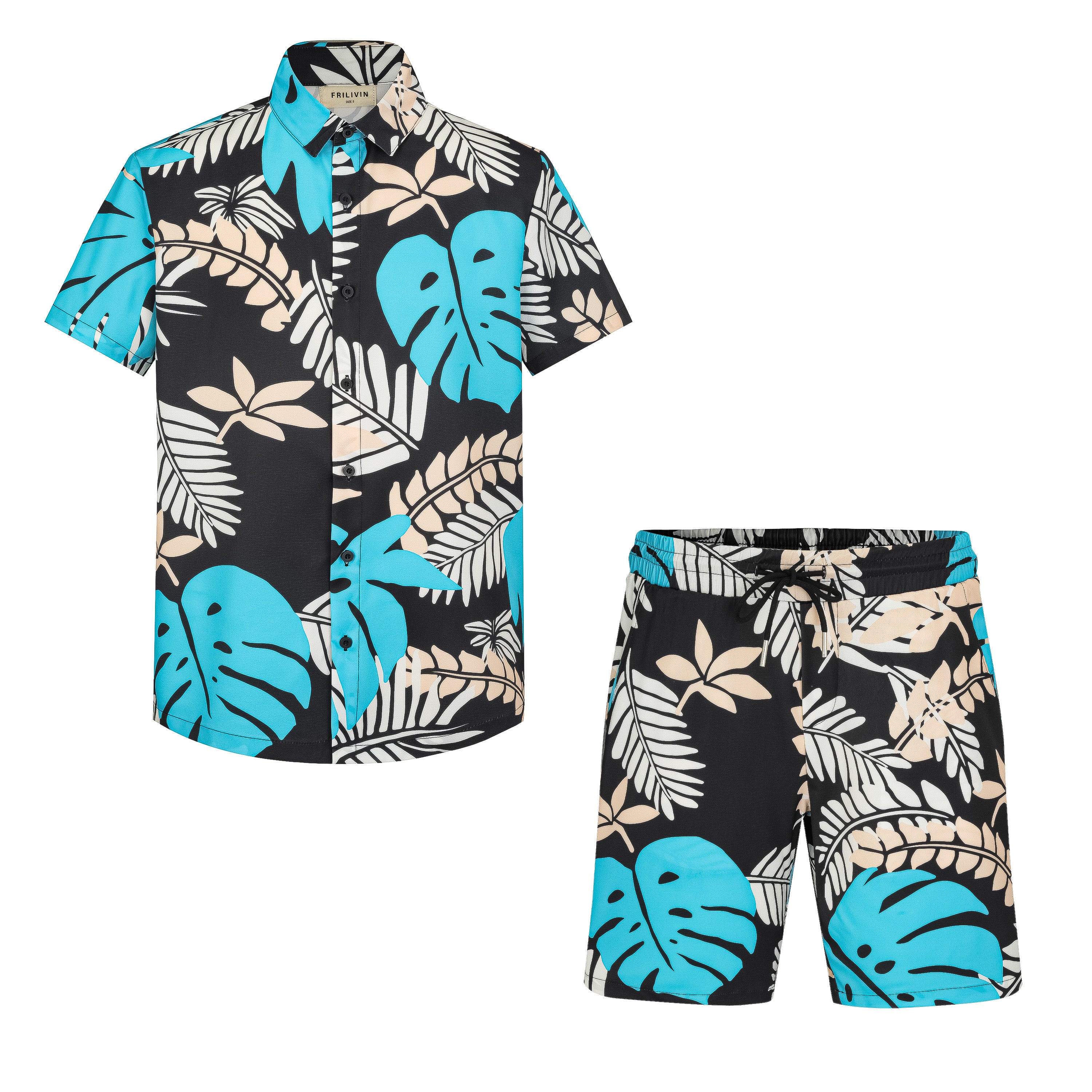 Ensemble Short Pablo Escobar  Noir– Le Latino Hacienda