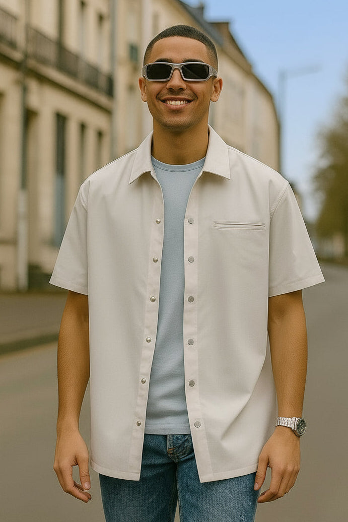 Chemise Berlin Beige – Le flow froid venu du désert