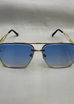 Lunettes L2B monture bleues