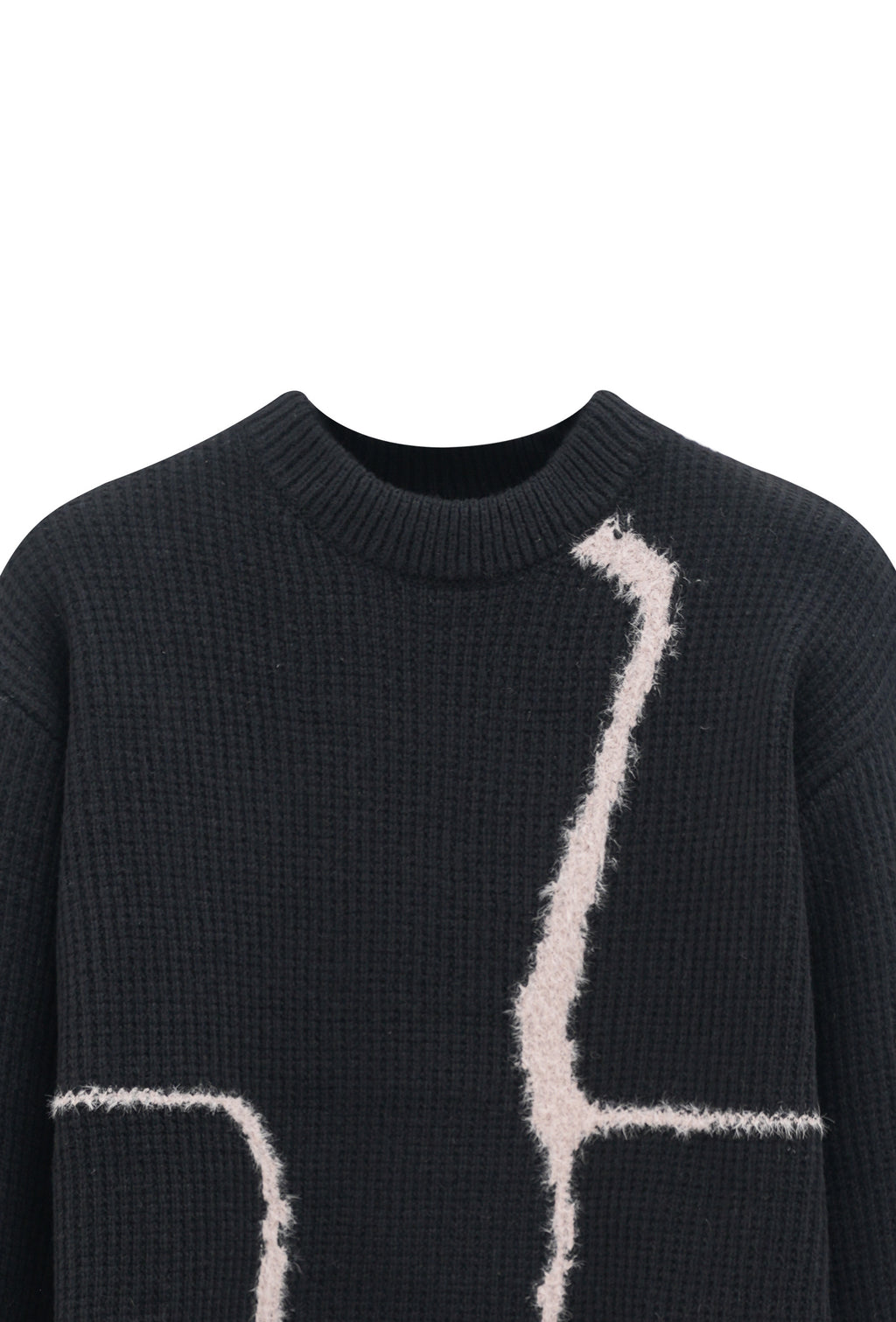 Pull Palerme Noir - Chaleur mode dans la ligne