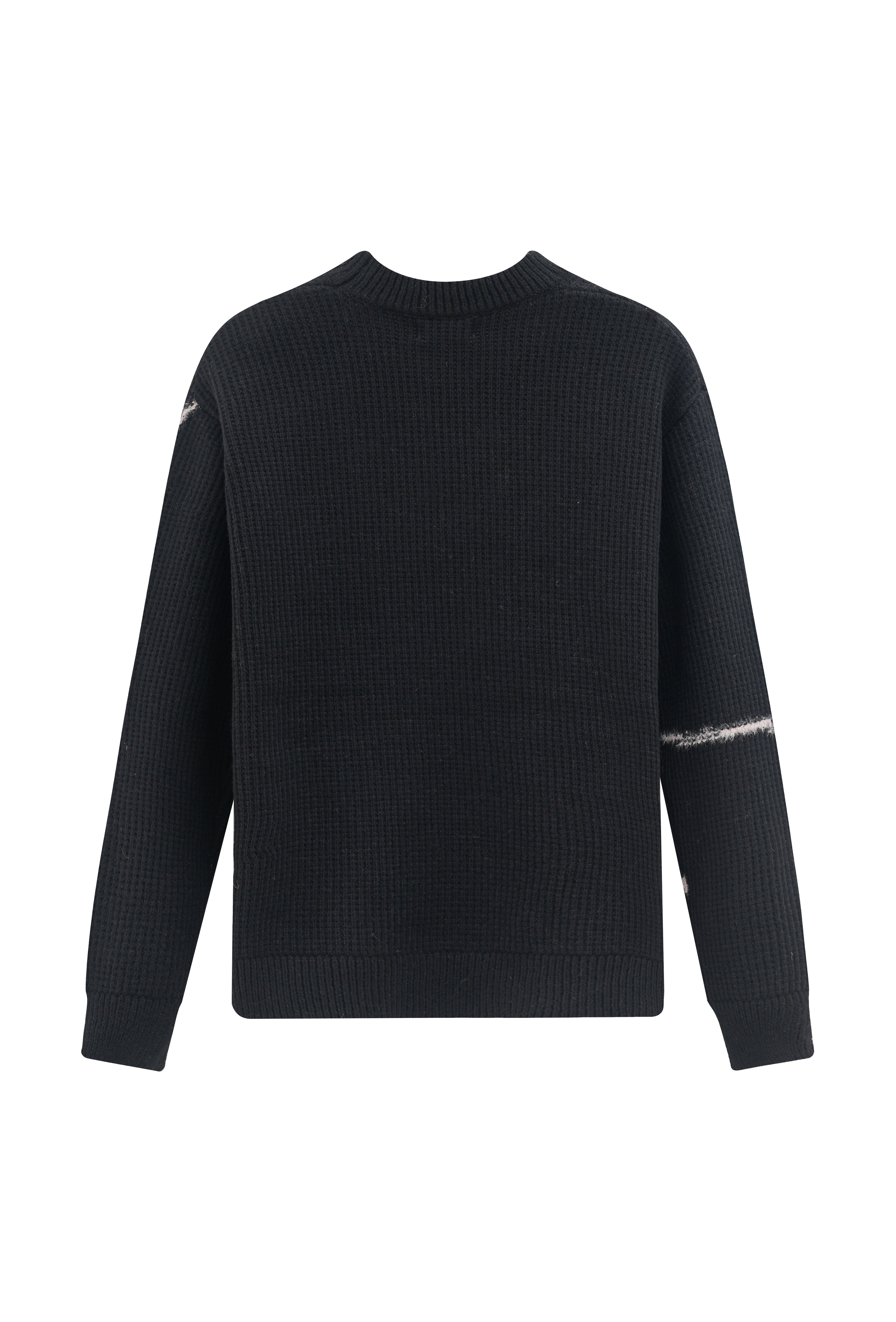 Pull Palerme Noir - Chaleur mode dans la ligne