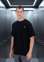 T-shirt LOVE Noir : Coupe oversize & Coeur noir