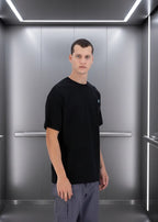 T-shirt LOVE Noir : Coupe oversize & Coeur noir
