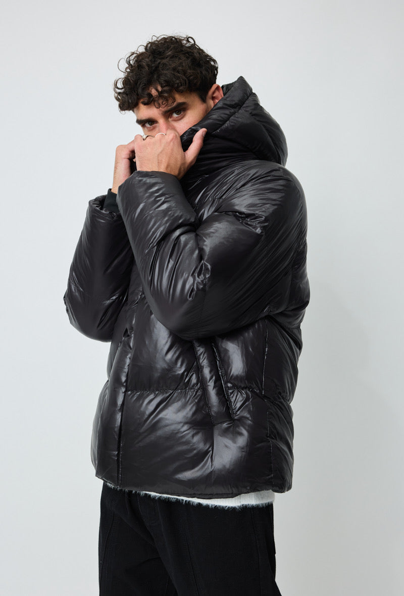 Doudoune New York Noir : Style urbain & Capuche