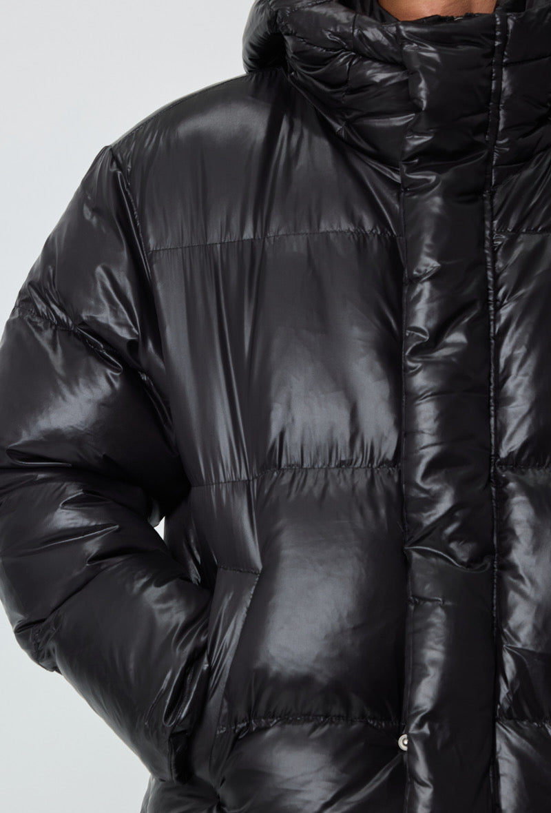 Doudoune New York Noir : Style urbain & Capuche