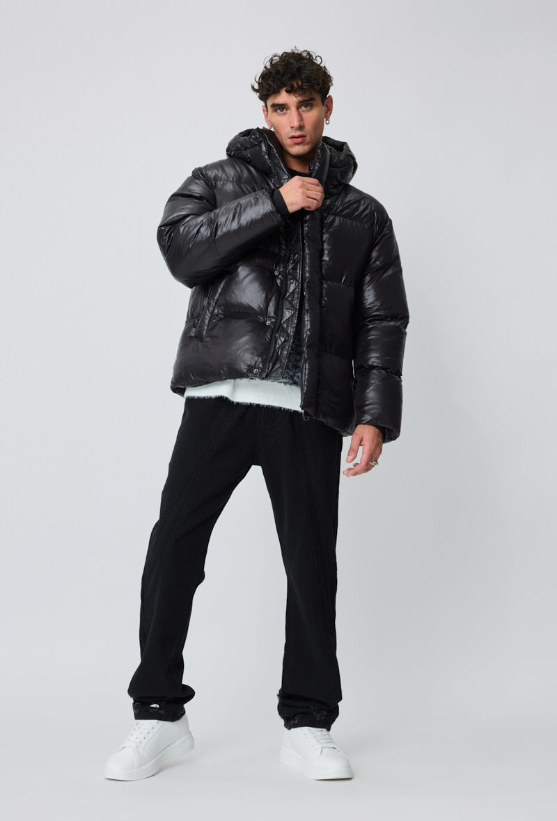 Doudoune New York Noir : Style urbain & Capuche