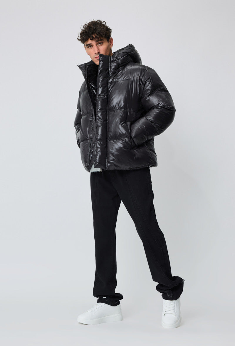 Doudoune New York Noir : Style urbain & Capuche