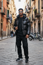 Doudoune New York Noir : Style urbain & Capuche