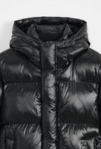 Doudoune New York Noir : Style urbain & Capuche
