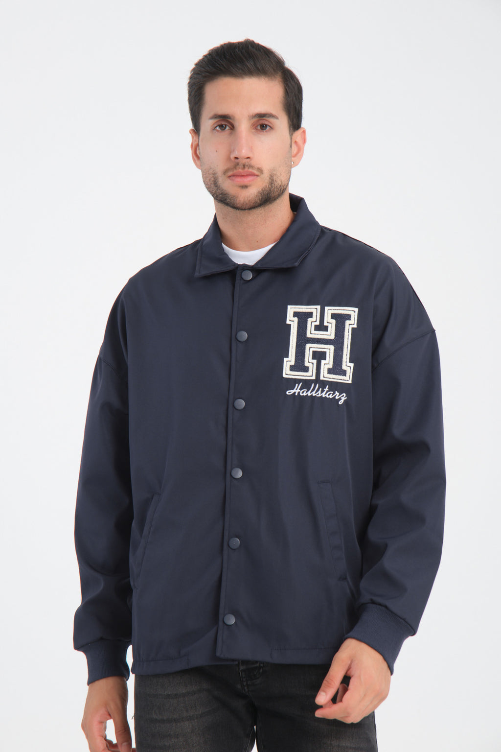 Veste Harlem Noir – Black Flag & Code de Rue