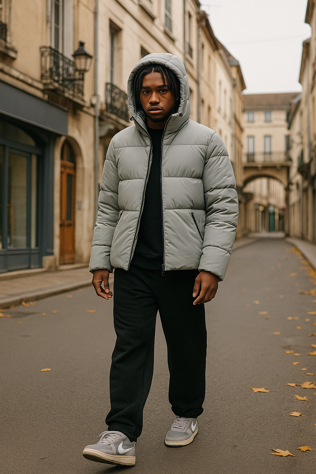 Doudoune Berlin Verte : Chaude & Street