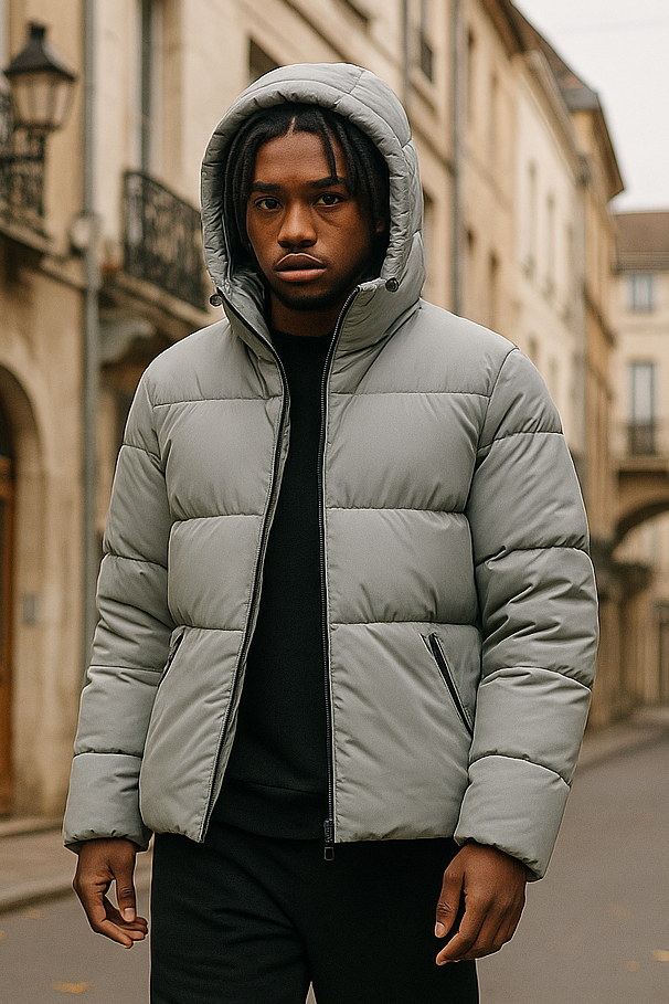 Doudoune Berlin Verte : Chaude & Street