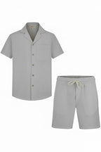 Ensemble Short Montana Gris : Le calme du gentleman